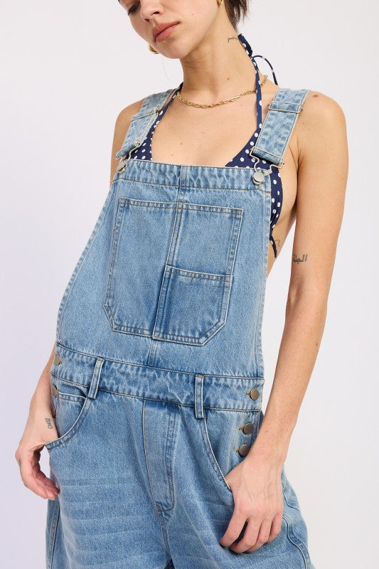 Denim overall with star embroidery 25551040_5a9caa63-b23d-4327-8148-b4e2a4498bb4