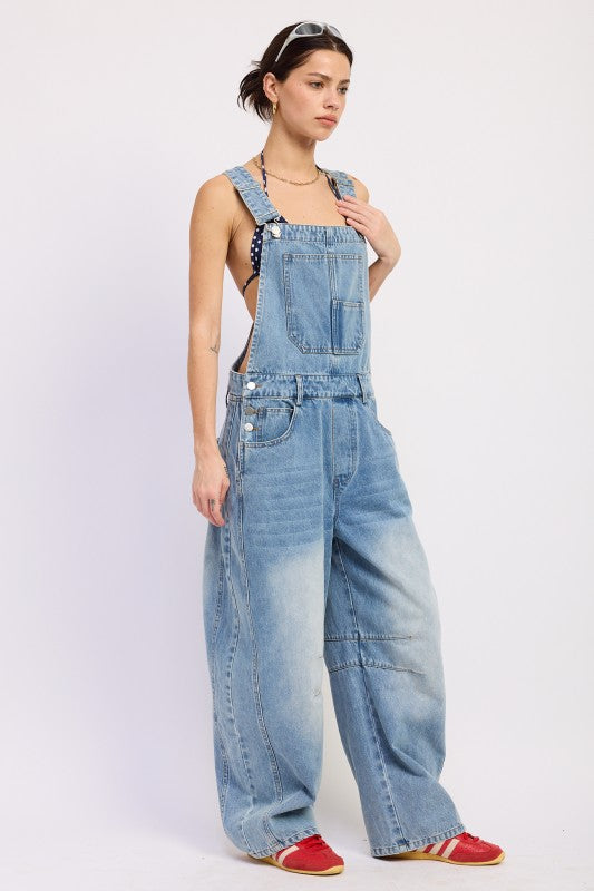 Denim overall with star embroidery 25551040_87dbee9f-0585-4447-b578-9a5da6ca534d