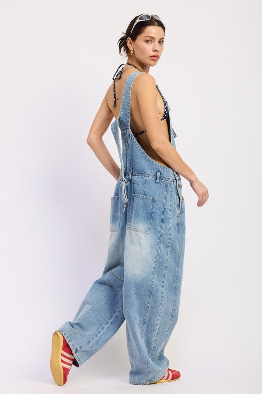Denim overall with star embroidery 25551040_fafd18b7-fe39-48f0-8d45-03bc81c15f98
