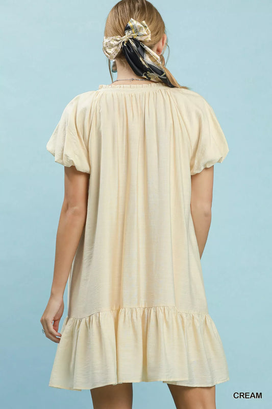 Ruffle Hem Shift Mini Dress 25d13c85-83b6-44c4-b0d0-699a712d495d-Max-Origin
