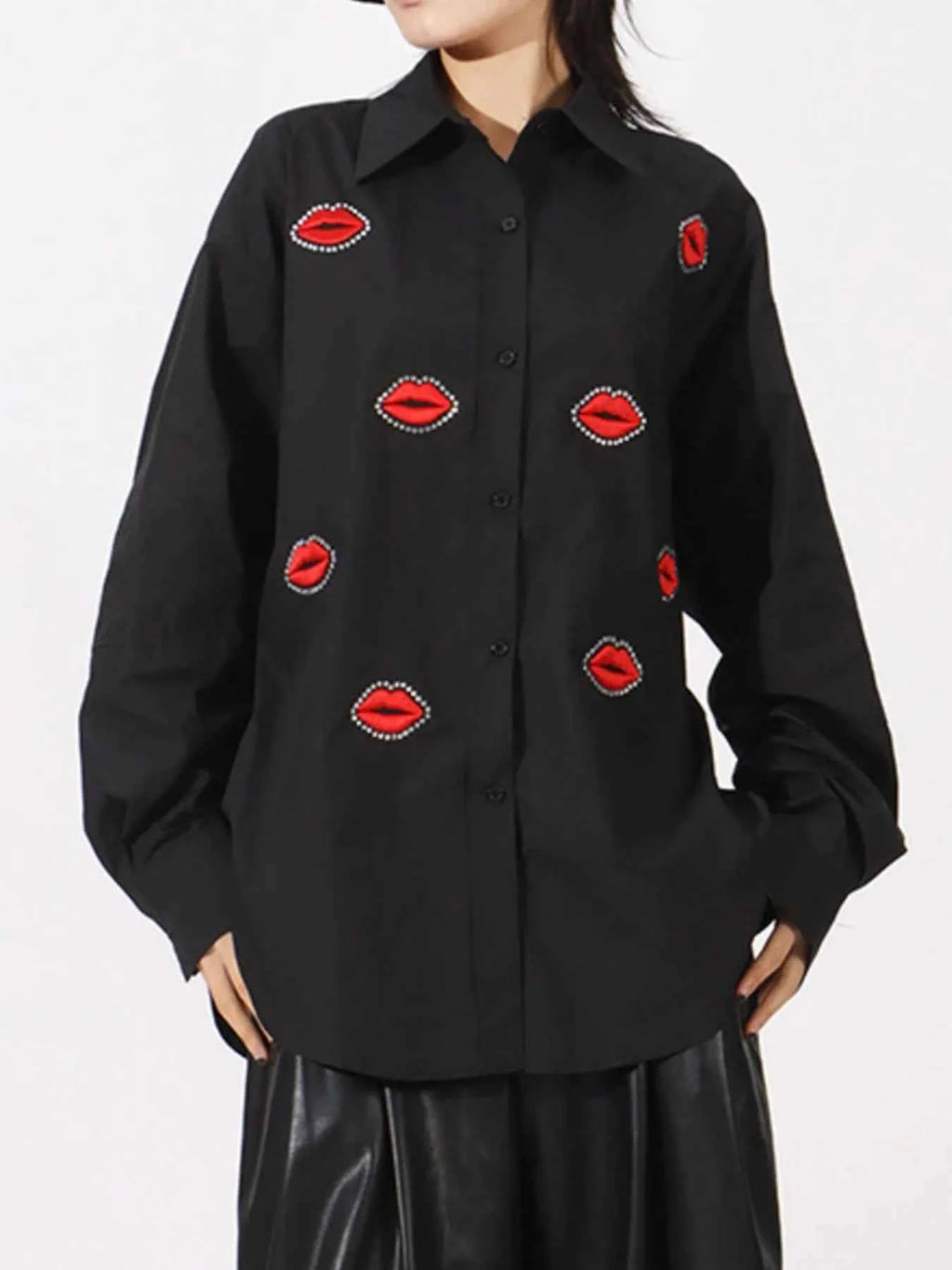 Lips Button Up Long Sleeve Shirt 26085d8a-5567-4e78-987d-c62c5cc0dfee-Max-Origin
