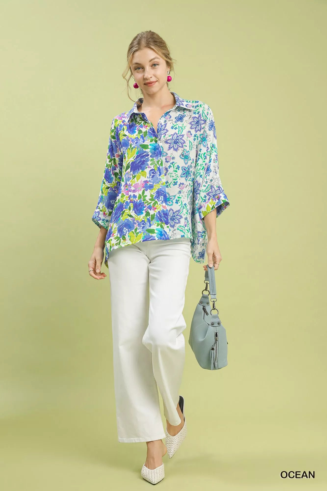 Umgee Mixed Floral Oversized Button Down Shirt 262be08f-25ee-4199-9ea3-db3d4687c5ab-Max-Origin