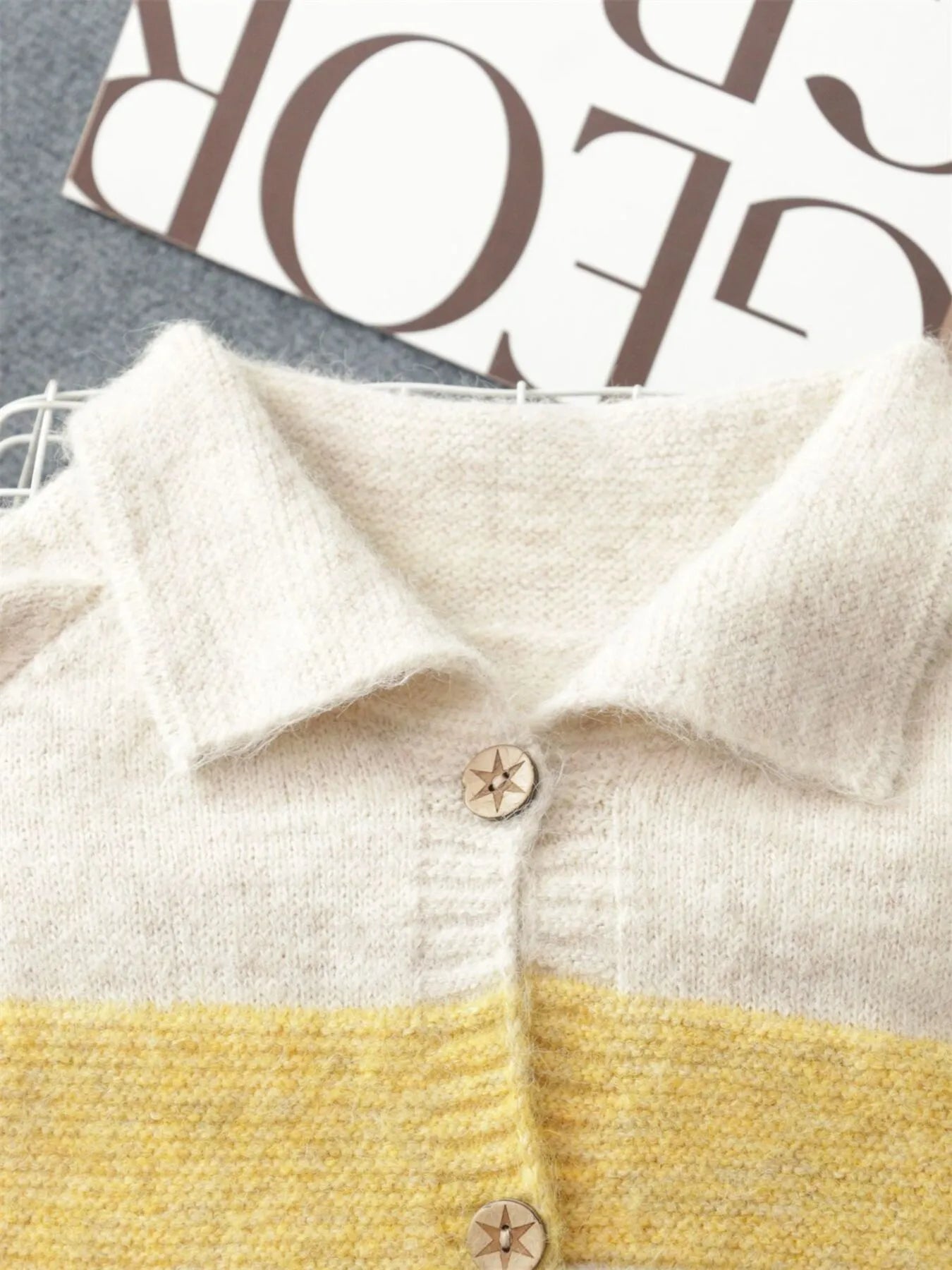 Striped Button-Up Cozy Cardigan 262c7c4d63f34507a405c24962911a76-Max-Origin
