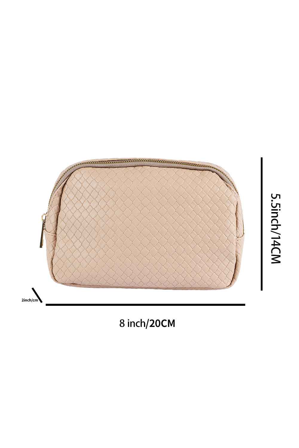 Parchment Checkered Zipped Buckle Strap Leather Crossbody Bag 2648f084f08f6fc1