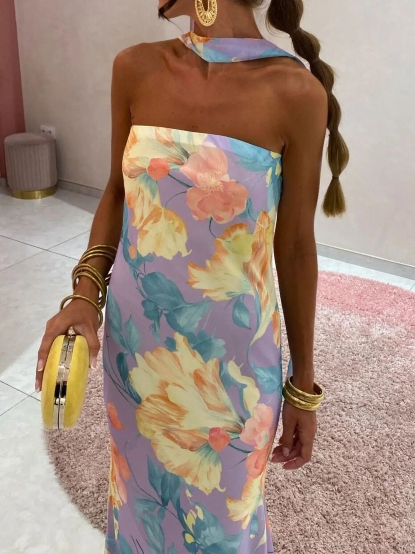Printed Tube Maxi Dress 265f2694-be4e-4592-aa16-3709cd48734d-Max-Origin
