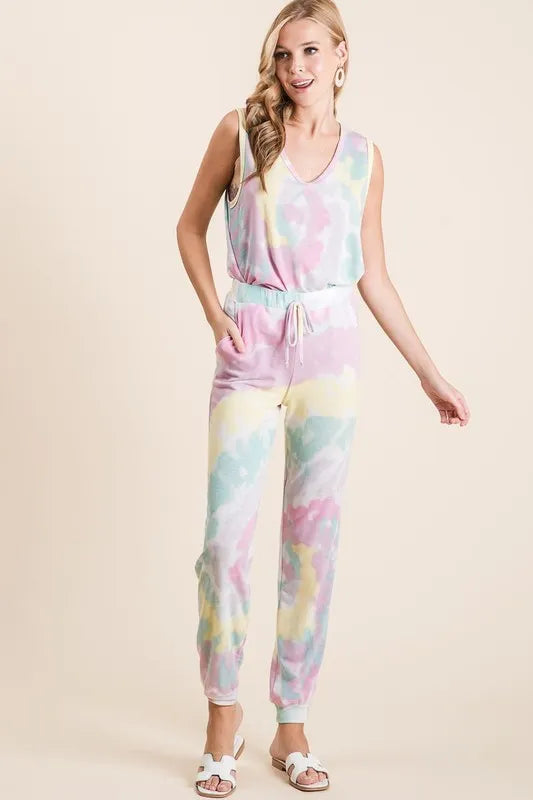 BiBi Tie Dye French Terry Casual Pants 2664f82c60a54a00a116ba55a7d4c7e1-Max-Origin