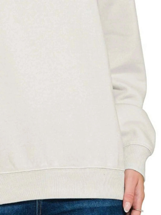 Fleece Crewneck Long Sleeve Sweatshirt 26ad6f84-c9b8-42c6-9d2b-0b49517b69f3-Max-Origin