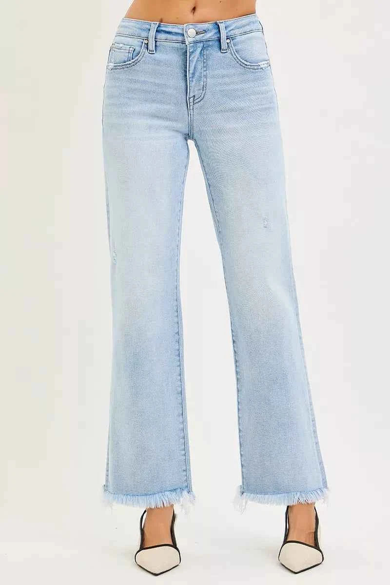 RISEN Tummy Control Mid Rise Ankle Straight Fray Hem Jeans 26db0597-eafc-48f1-b7b9-41e7a3ee1b2d-Max-Origin