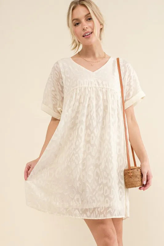 And The Why Woven Leopard Baby Doll Roll-Sleeve Casual Dress 26e6f28474674dba8f4e82f59f8531fc-Max-Origin