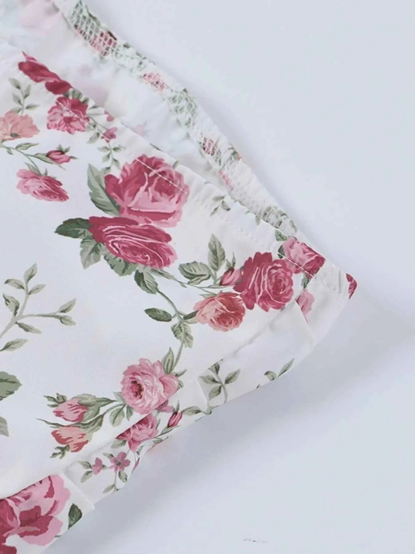 Floral Print Strapless Mini Dress 26e9e16c5f38492f8d2c5b601c399390-Max-Origin