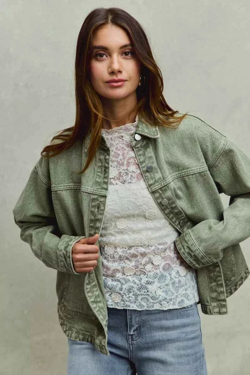 SO ME Vintage Washed Button Twill Shacket 26eb96eb9b8445179b8b612bdf7501ed-Max-Origin