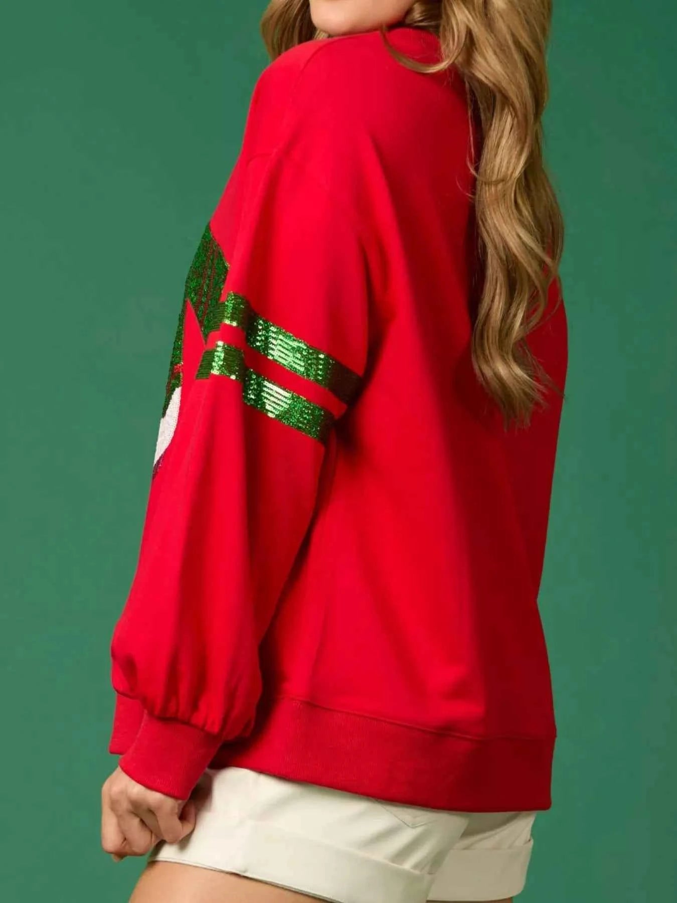 Christmas Sequin Santa Hat Holiday Sweatshirt 270b1b4c-8a63-4cdc-94e4-b0955b299d42-Max-Origin