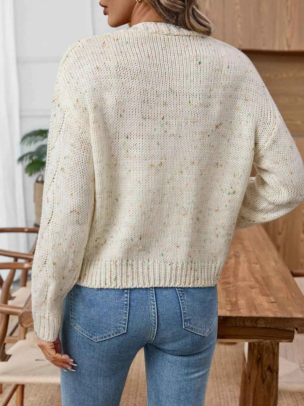 Cable Knit Button-Up Cardigan 271b8c9a7fdb402aa0e73ad3082c7af3-Max-Origin