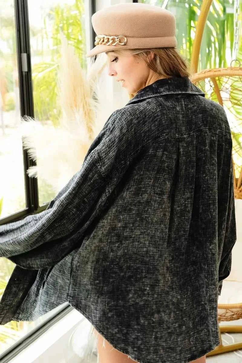 BiBi Vintage Washed Wrinkle Gauze Shacket 2741e316e12449d2a3b27ba50b37544f-Max-Origin
