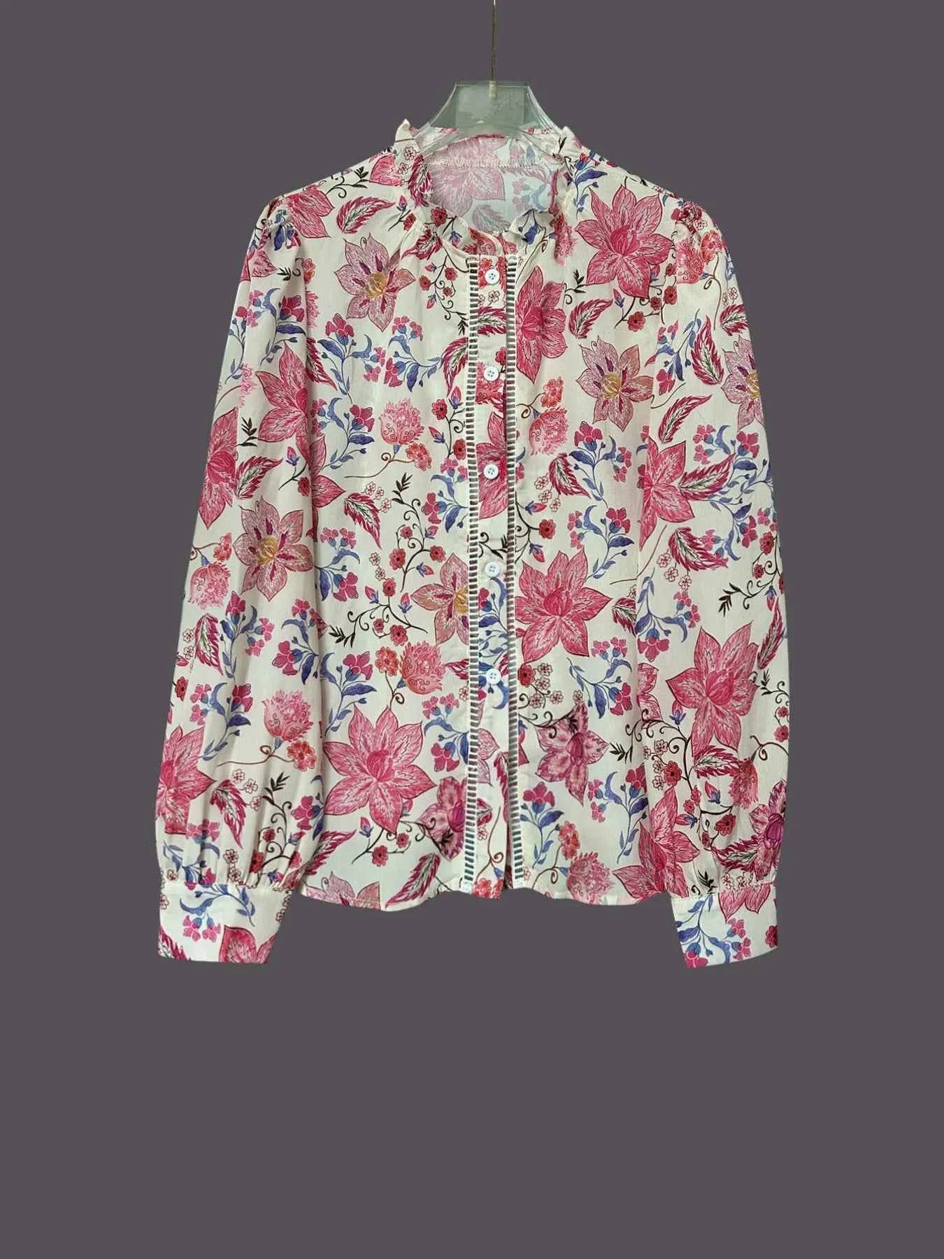 Floral Print Button Up Shirt 274d45b11aa741b192fc59032ab854ab-Max-Origin