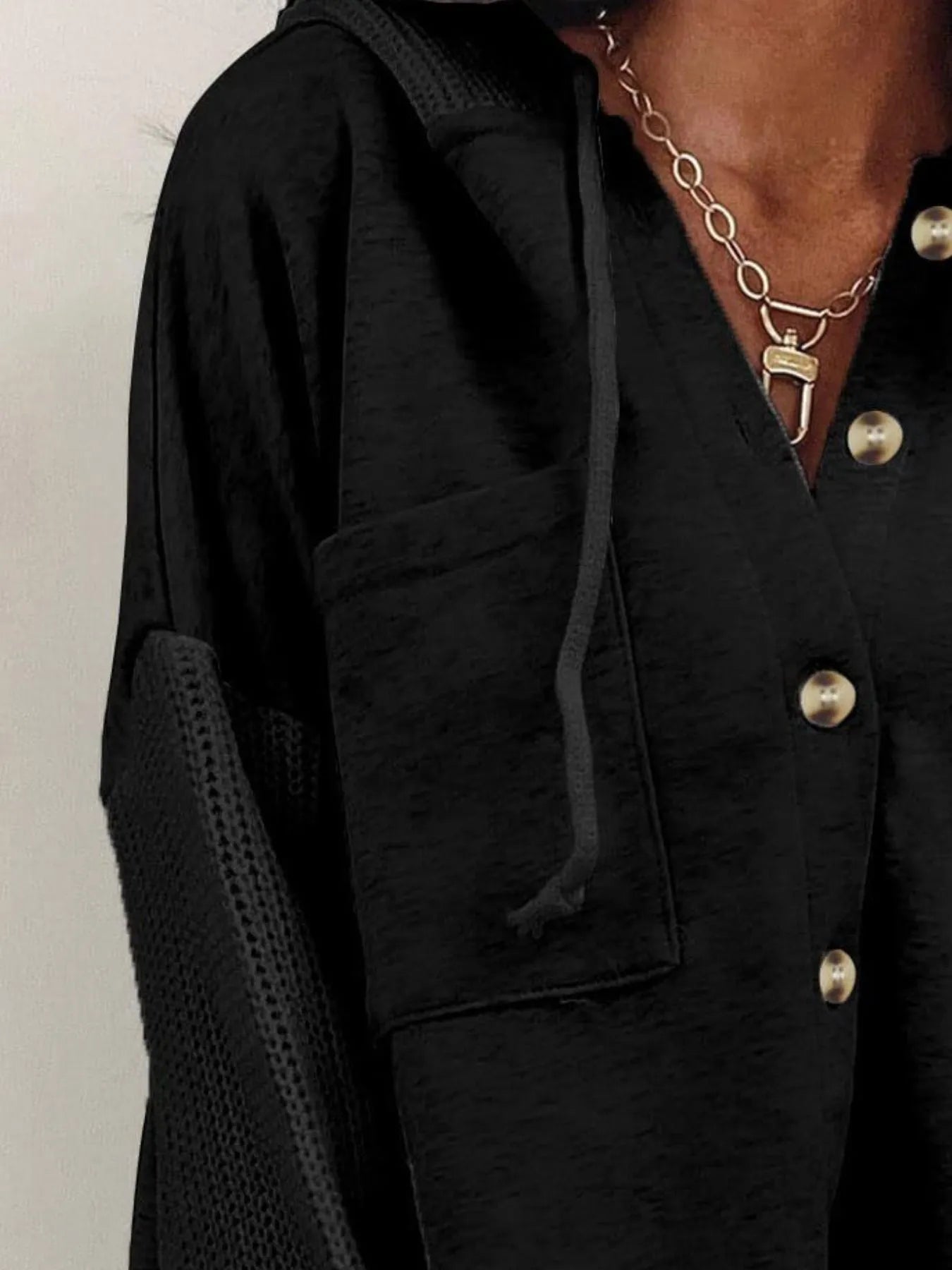 Drawstring Button Front Hoodie 27740767-09a9-4ba1-a824-09a8fcf8c4c3-Max-Origin