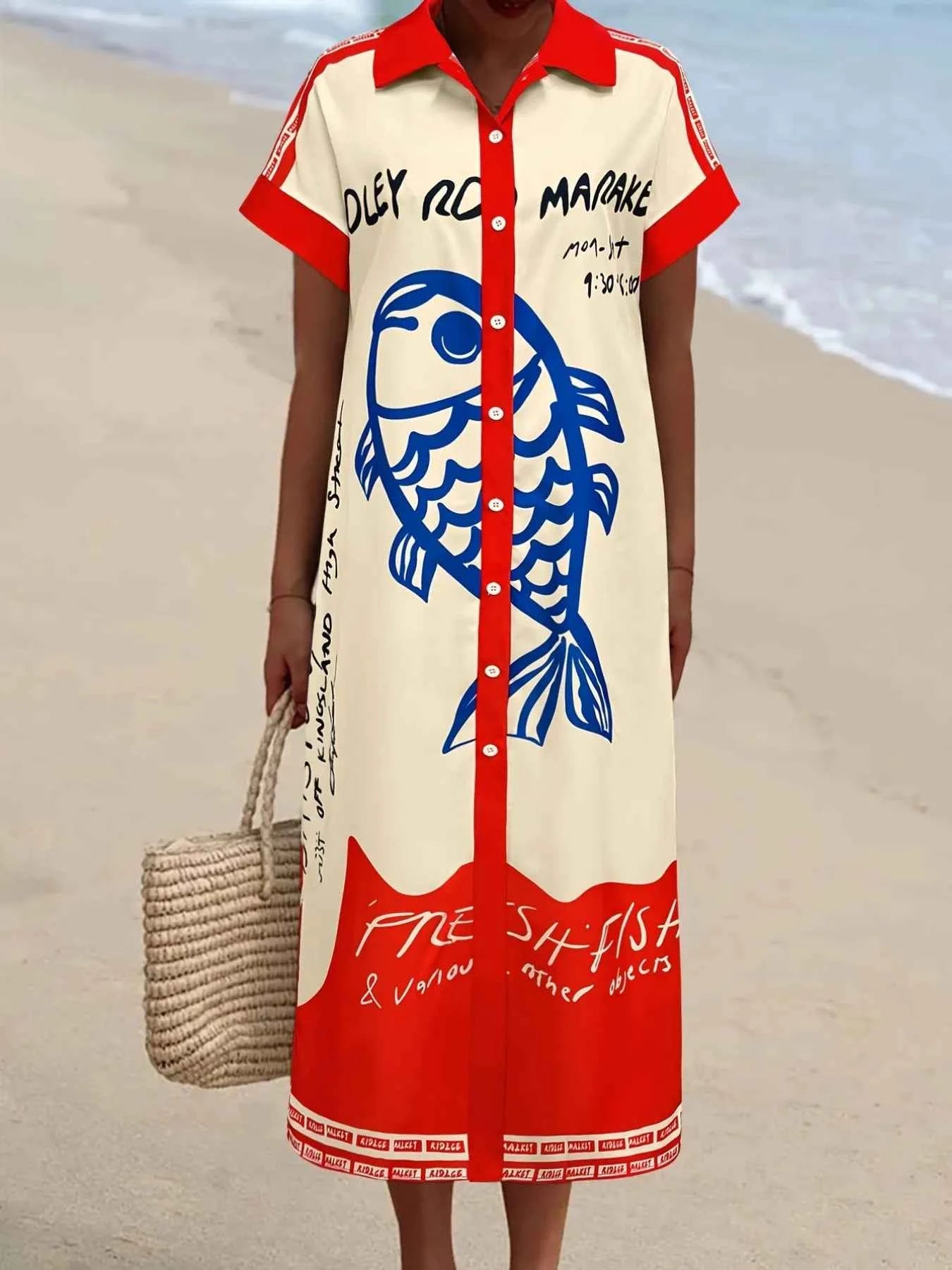 Printed Button Down Shirt Dress 27a7c580-3d8a-4bf9-b0af-ecbffd43d685-Max-Origin
