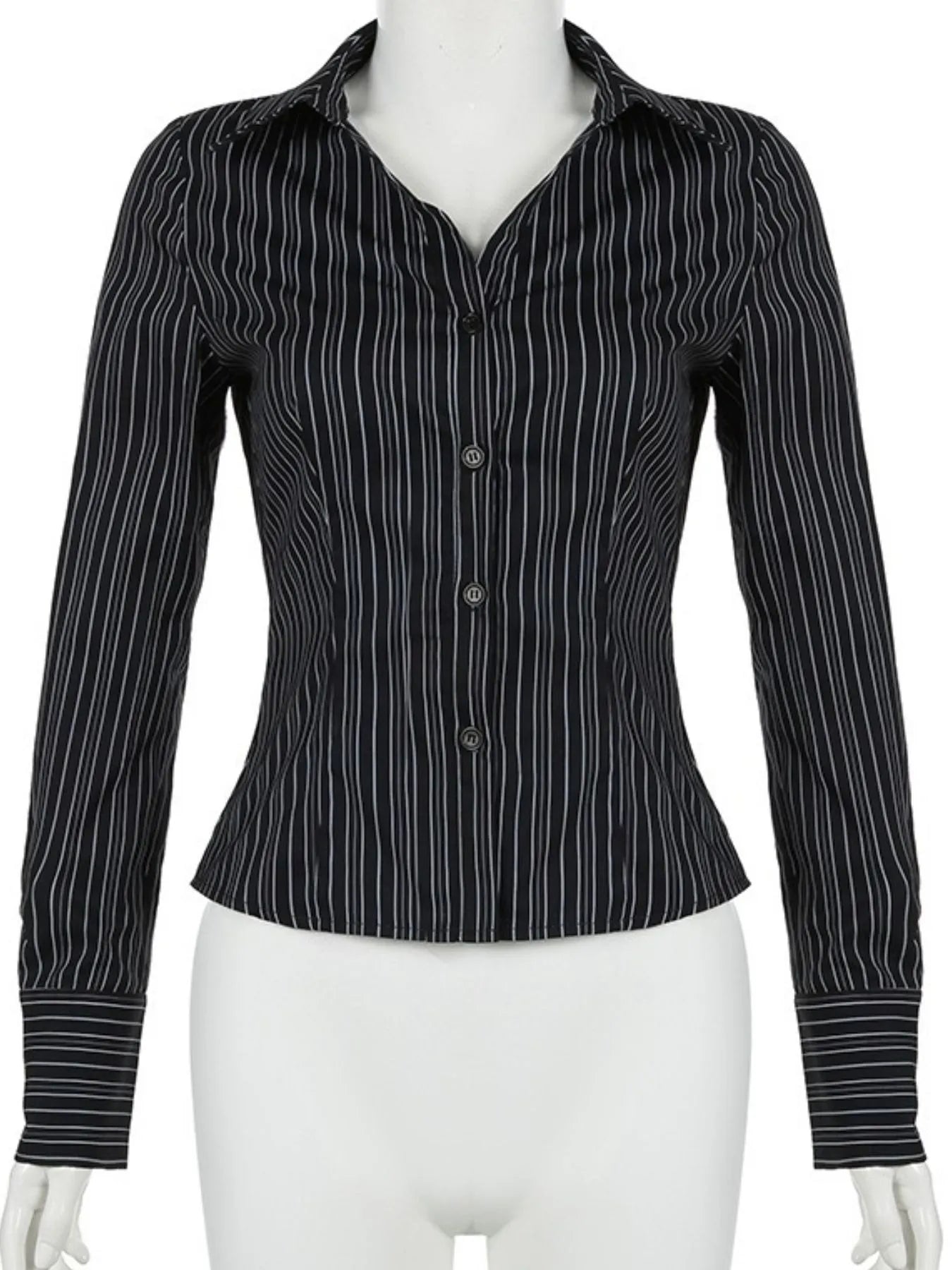 Striped Button-Down Collared Neck Shirt 27bcc039-0d68-477b-ae39-7a905ded3271-Max-Origin