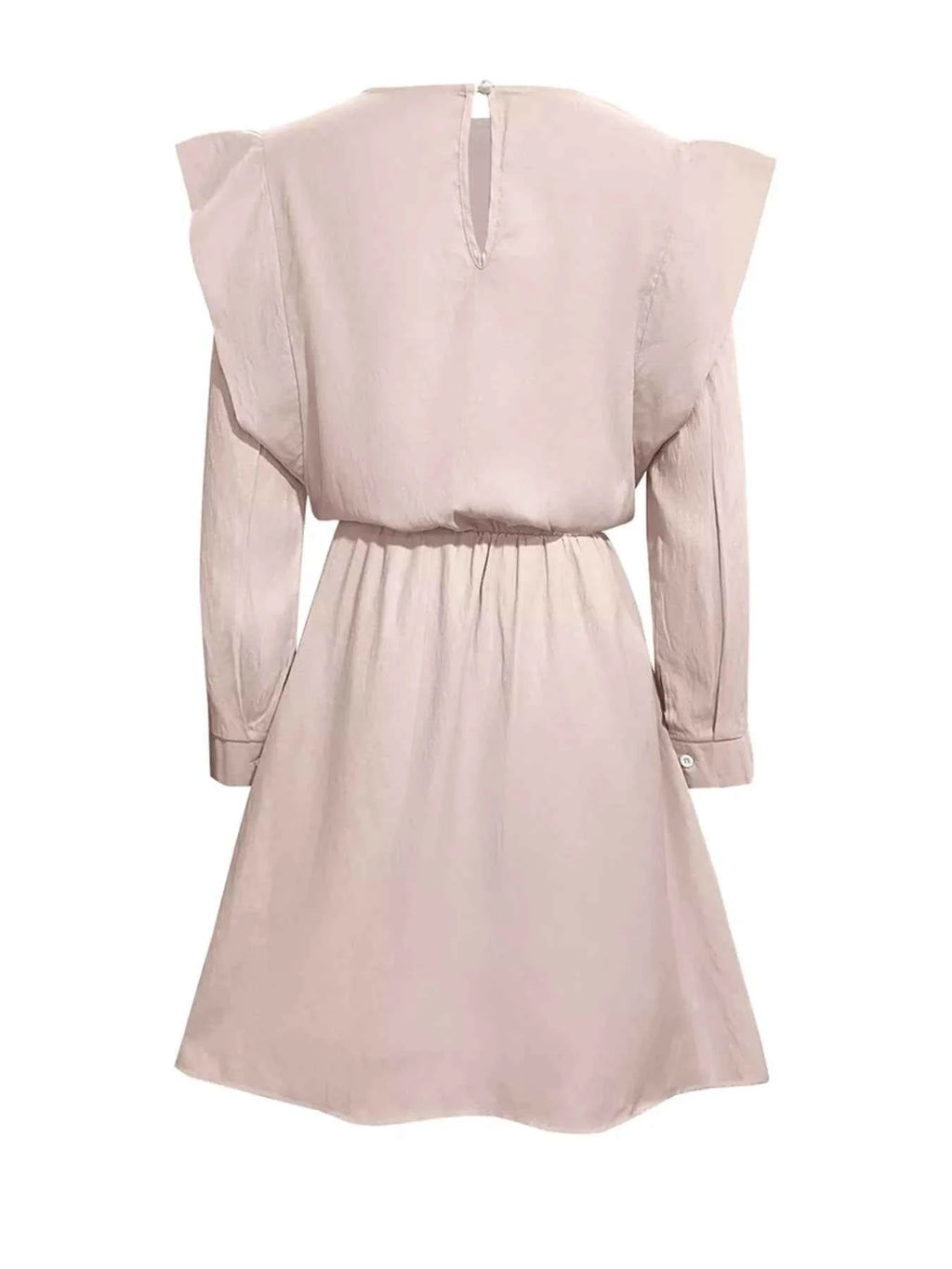 Ruffled Long Sleeve Mini Dress 27cf3fbd-cd39-4486-b2f6-749b1949ba1d-Max-Origin