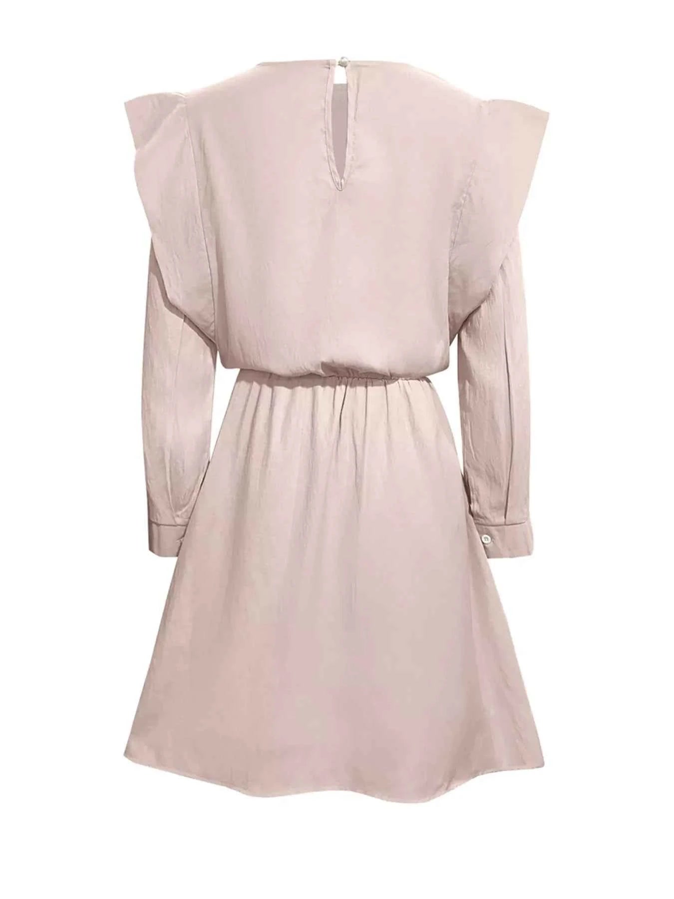 Ruffled Long Sleeve Mini Dress 27cf3fbd-cd39-4486-b2f6-749b1949ba1d-Max-Origin