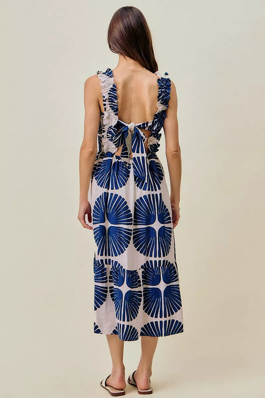 Abstract Print Smocked Bodice Tiered Lined Midi Dress 27d29321-fa57-4f2a-a620-089c5a3b60f8-Max-Origin