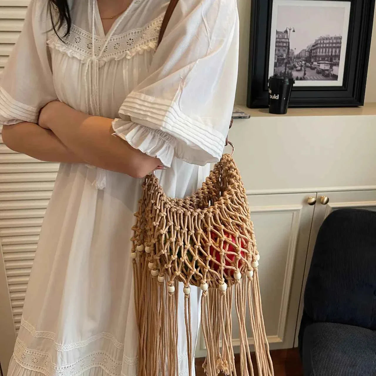 Fringe Net Shoulder Bag 27e8106c075b4675a970af264d3c614d-Max-Origin