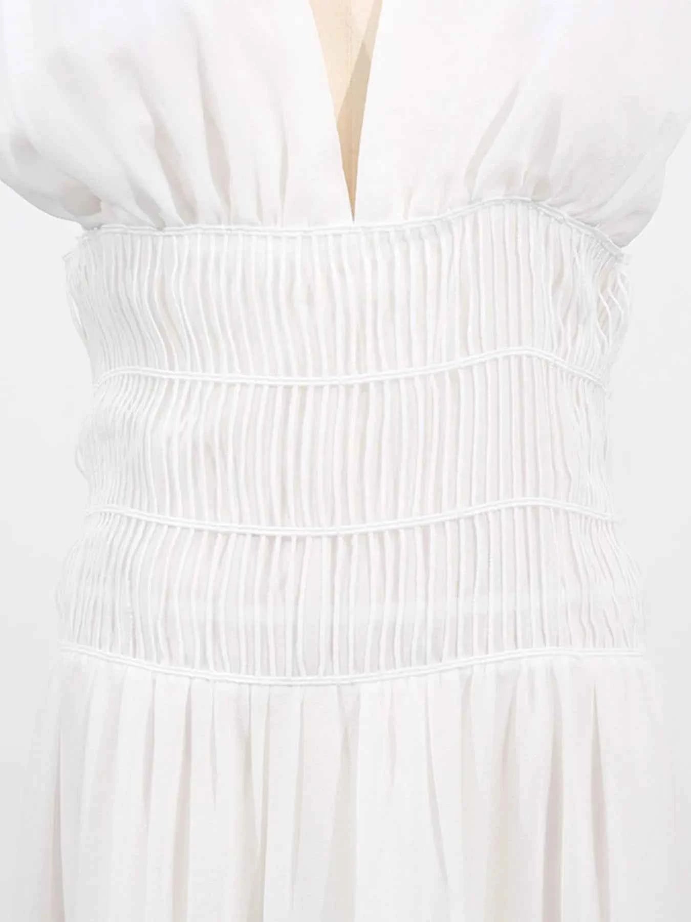 Tiered V-Neck Sleeveless Maxi Dress 27f696a8a1914c519a9781a77d677ab7-Max-Origin