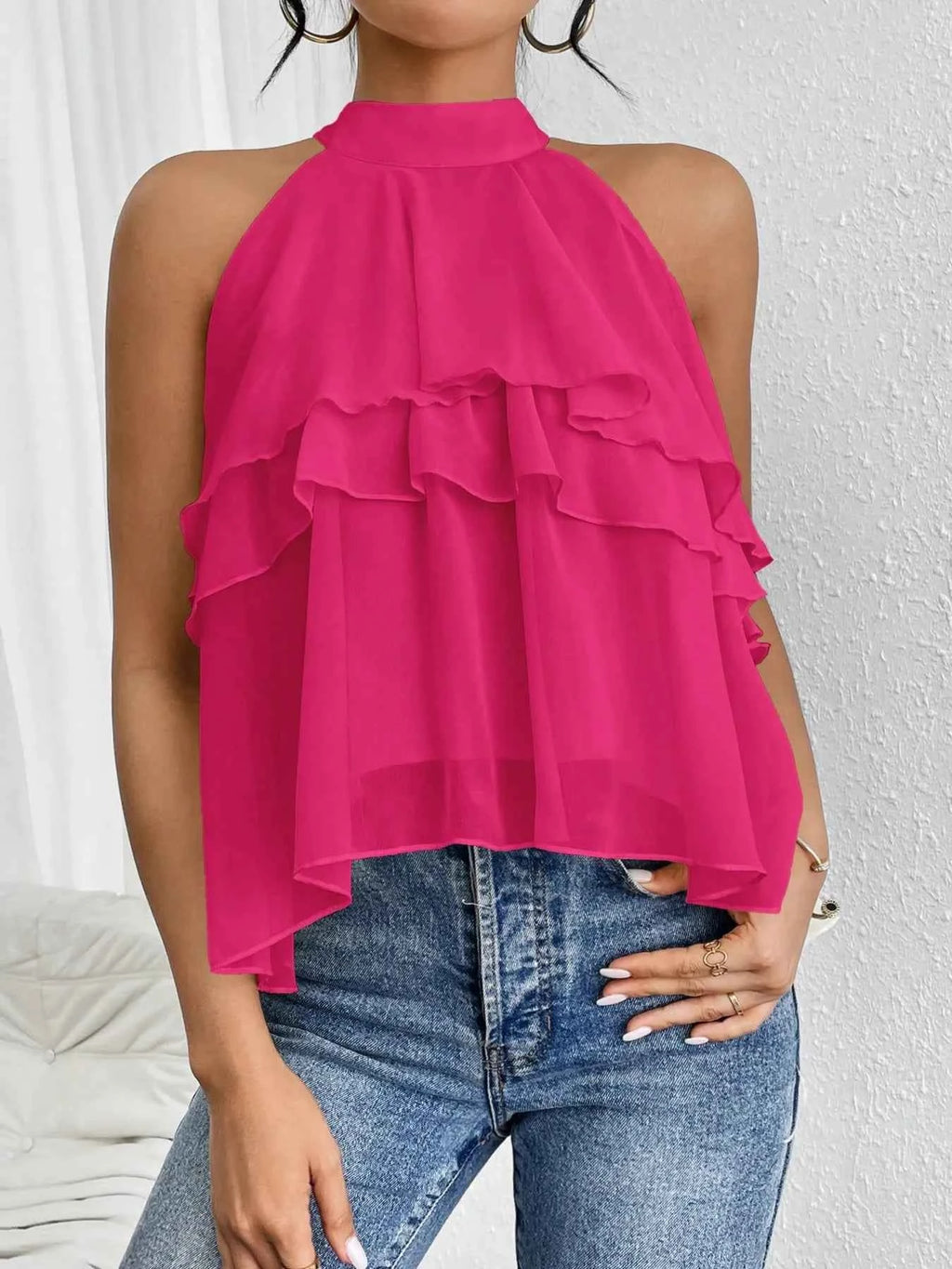 Ruffled Layered Sleeveless Top 28397e6d440b4221952c5a80f7079e68-Max-Origin