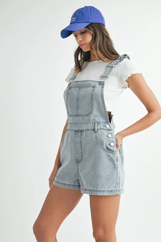 MABLE Square Neck Ruffle Shoulder Denim Overall Romper 2851796039784c0cb0f3718c36f164c7-Max-Origin