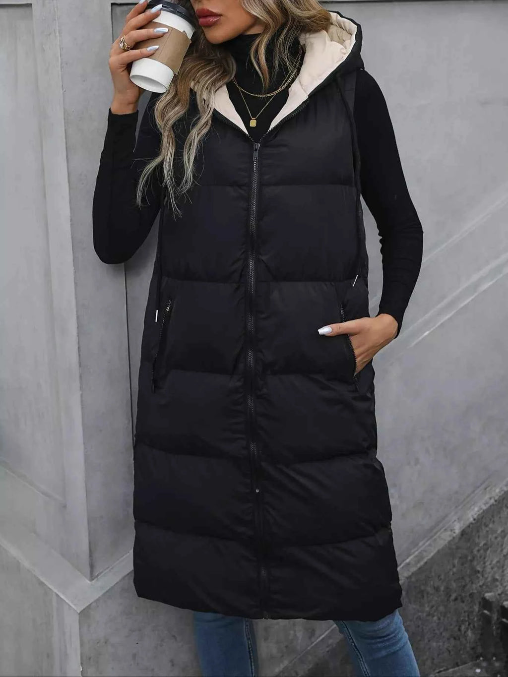 Longline Padded Hooded Vest Coat 28662dd97aa9484b8b499e6fb103f343-Max-Origin