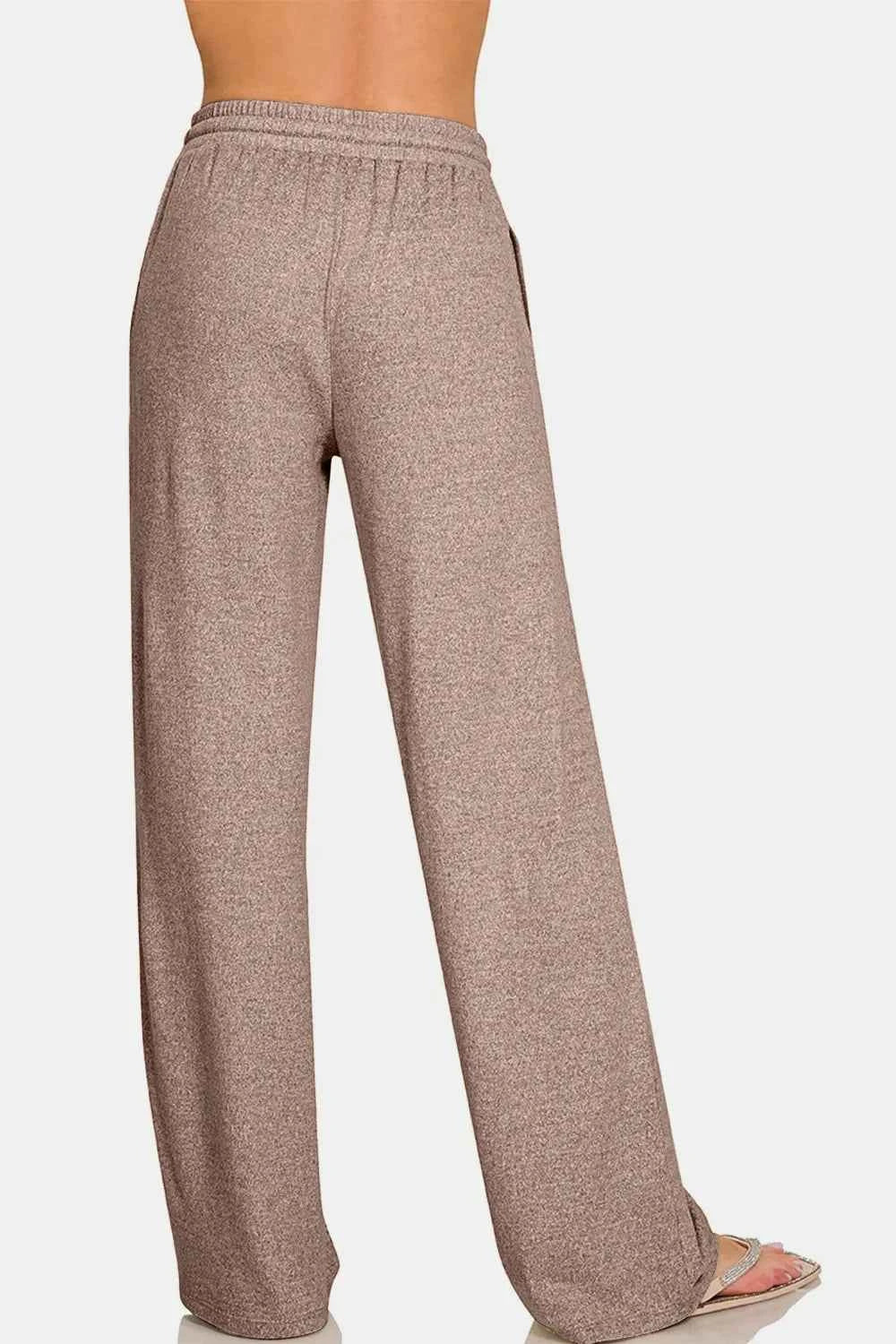 Zenana Drawstring Wide Leg Pants with Side Pockets 28773c05-8f9e-4140-97ab-2aaf4ab2e7f5-Max