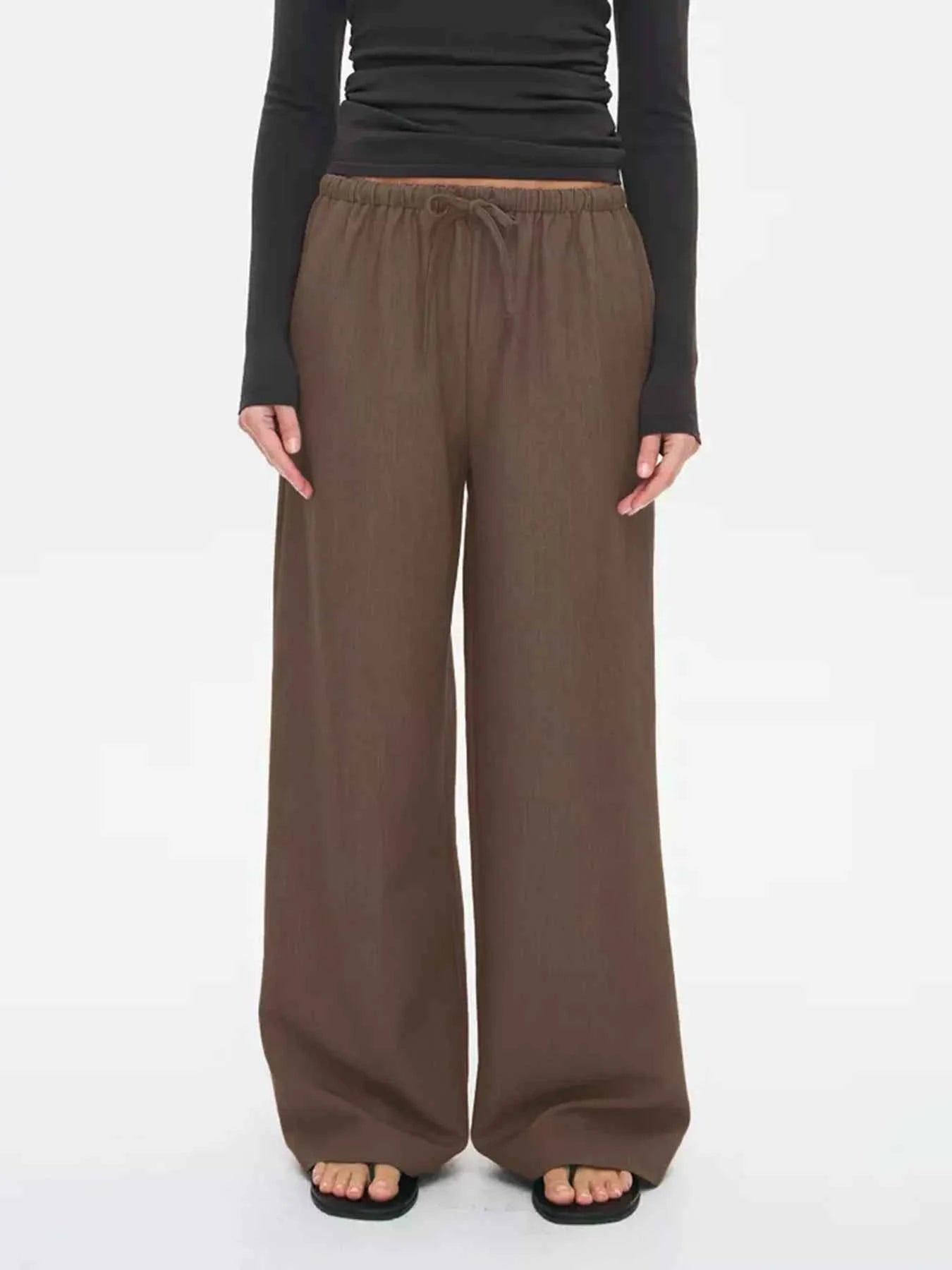Wide Leg Drawstring Pants 28804272ddf14967af004b257fbc838a-Max-Origin