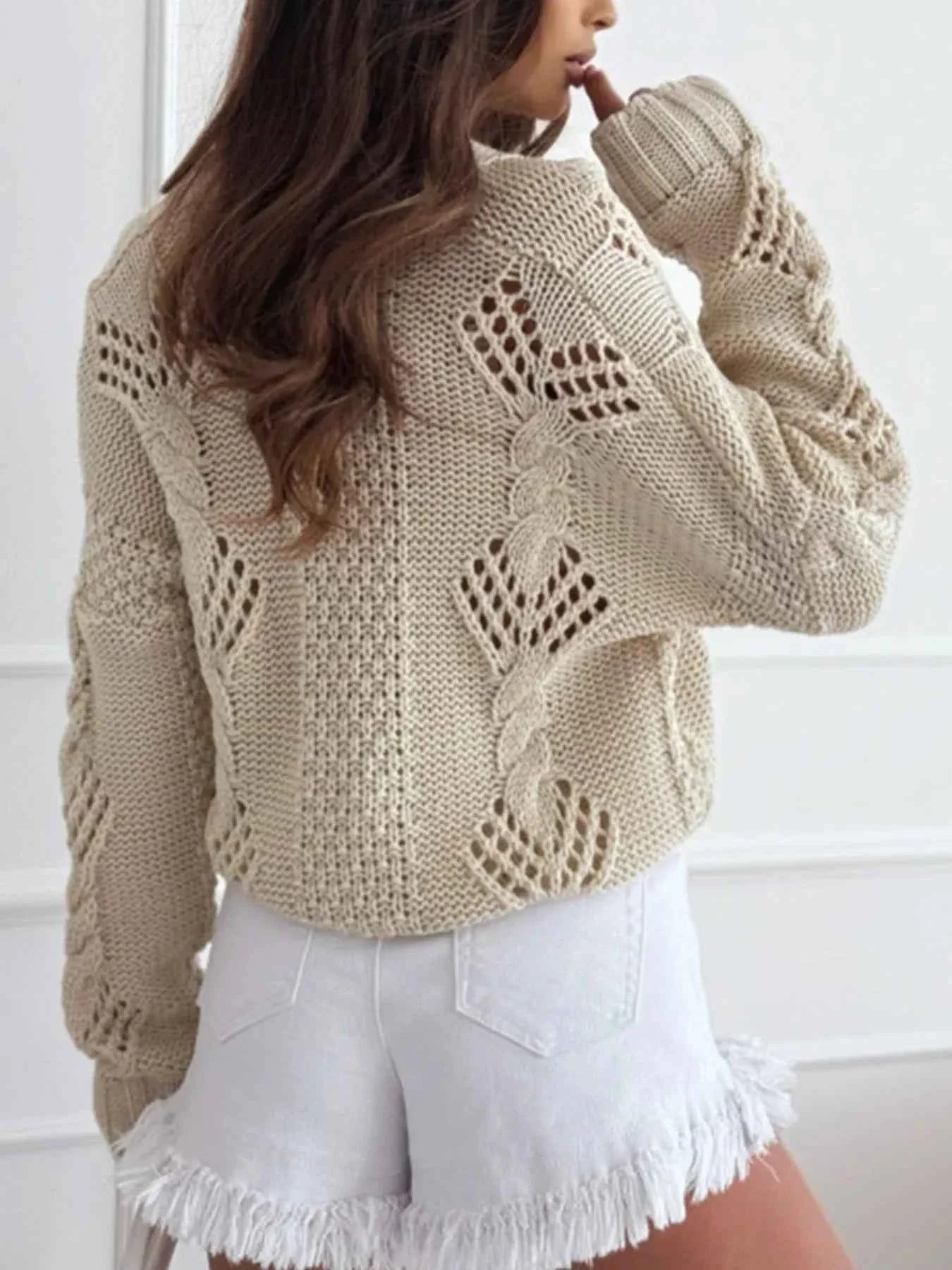 Chunky Cropped Button-Up Sweater Cardigan 289cfcd5-e5c3-4c41-9ee6-4197ca1a3318-Max-Origin