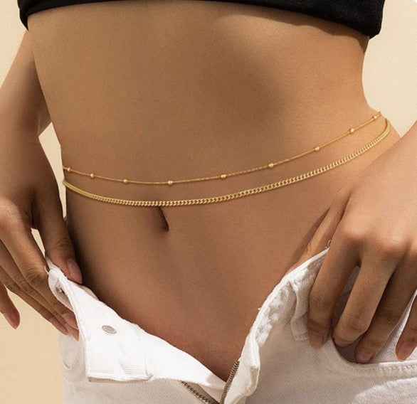 Figaro Double-Layer Waist Chain One Size 28a0eeb7-e8ca-4fb2-902c-40f211ae8d3a