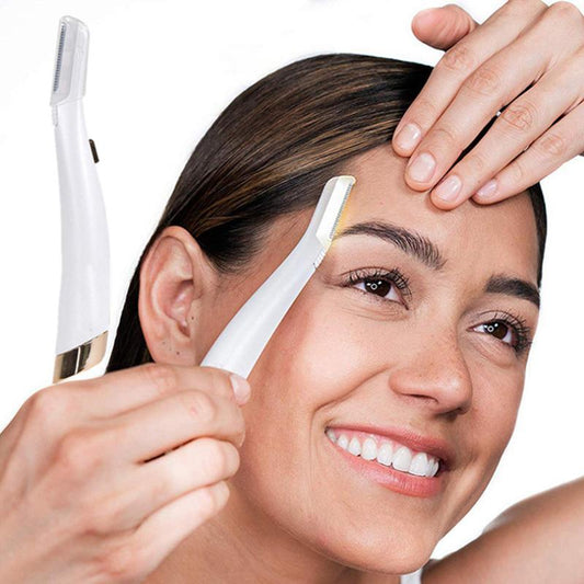 Electric Facial Hair Remover & Eyebrow Trimmer With LED Light 28aca77a-001c-42e8-bc1f-18b0c8e68604