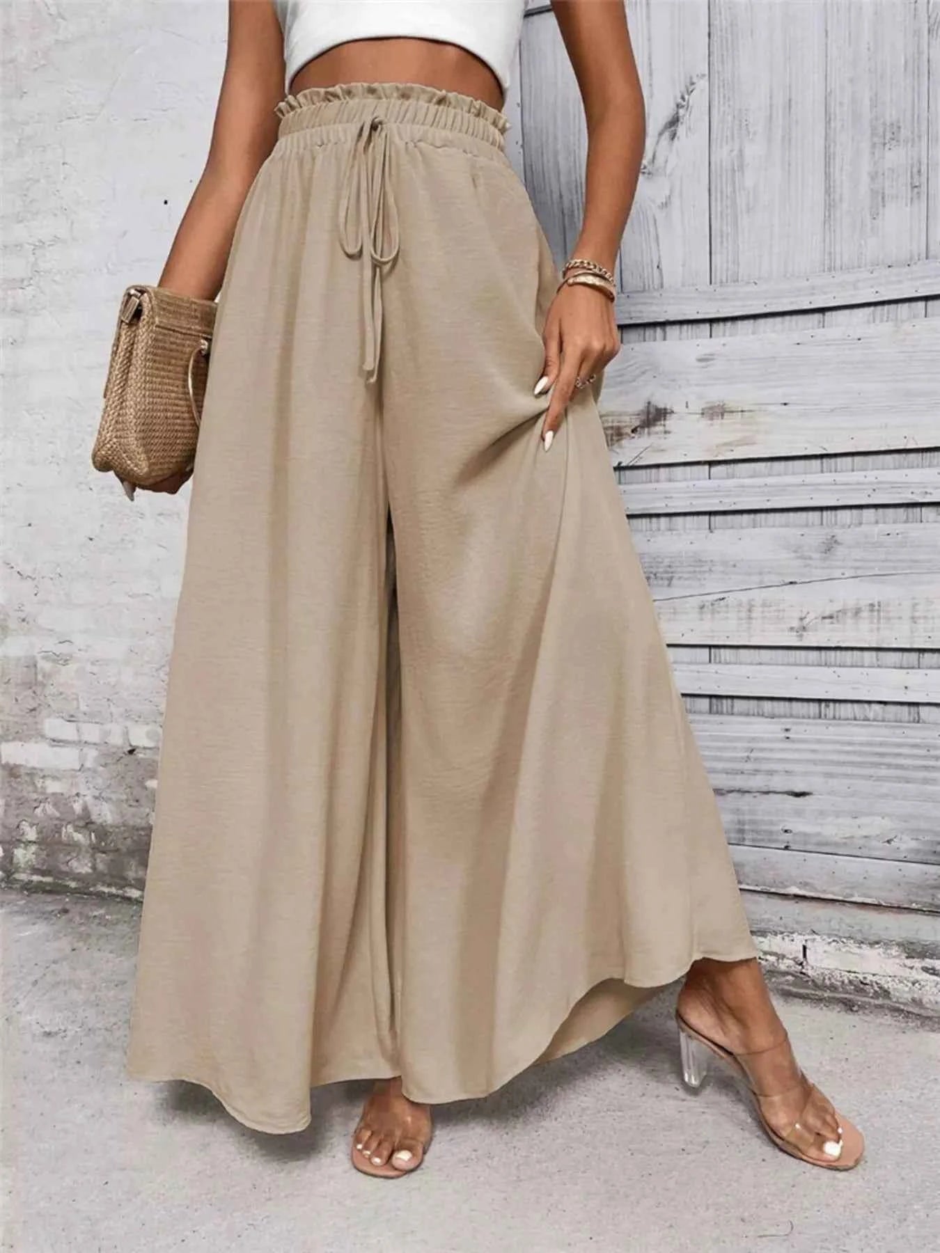 Frill Wide Leg Pants 28e2eacd07c0487da4fd24891d6a29cb-Max-Origin