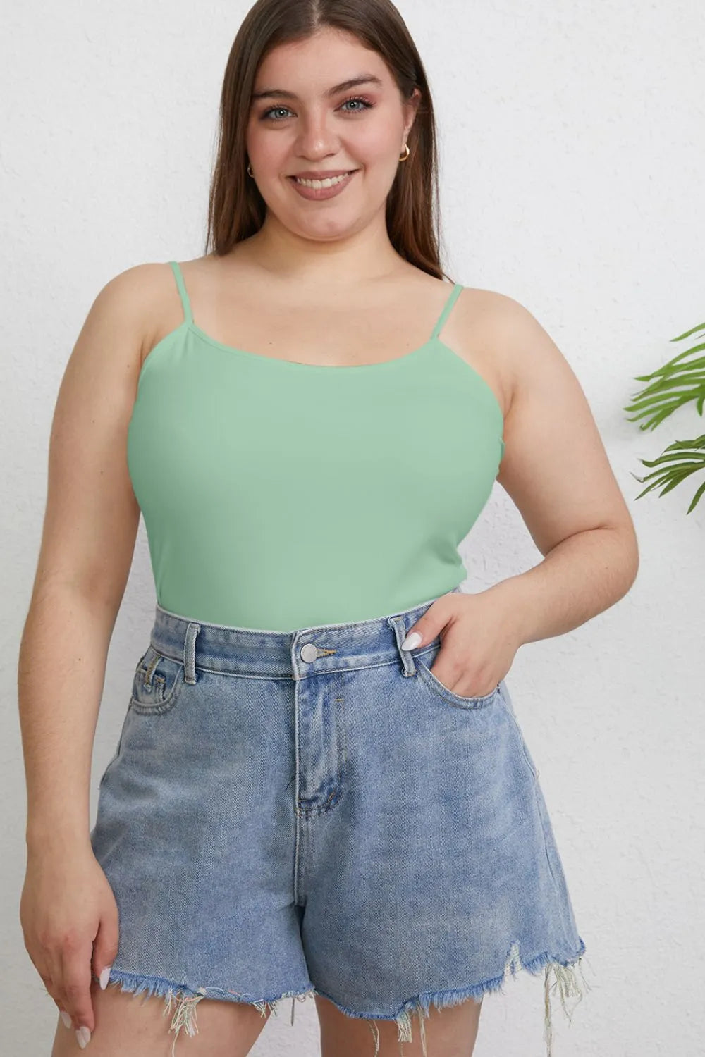 Basic Bae Full Size Round Neck Slim Cami 293d9eca-c490-4c78-adea-3a487d0fbf57-Max