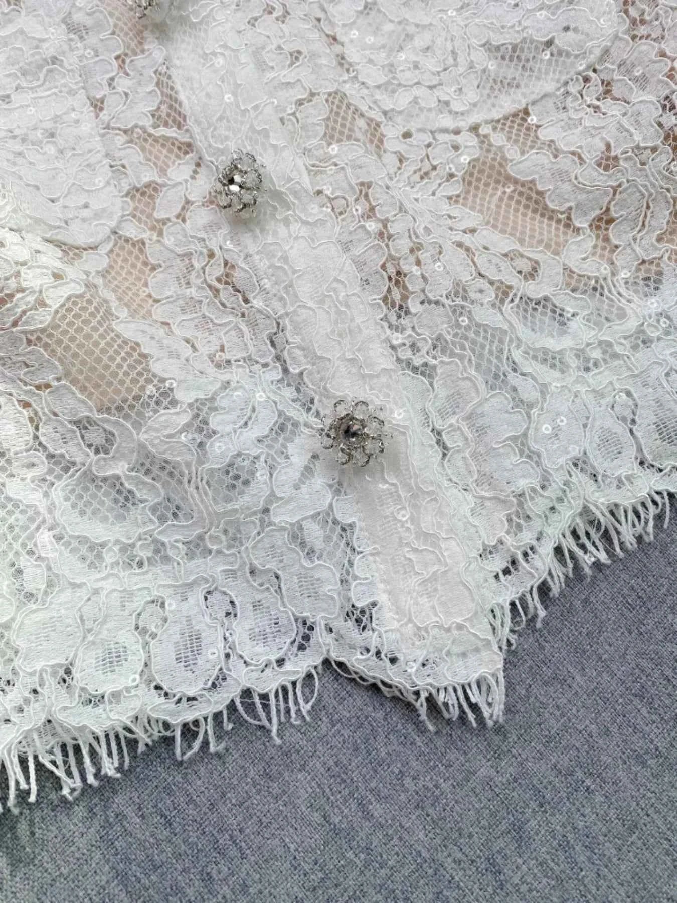 Lace Snap Down Top and Skirt Set 2963cae8-b5c3-4299-b65a-736f036f8e70-Max-Origin
