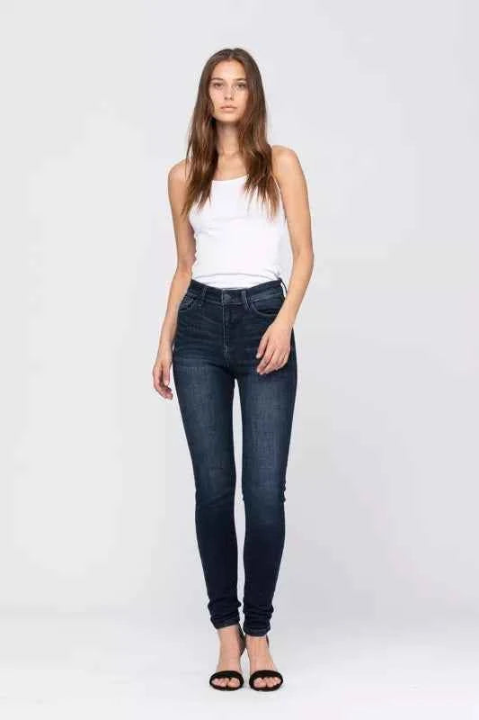 Judy Blue High Waist Washed Skinny Jeans 2980c687-4ced-4efd-979b-2f0c6a43b517-Max-Origin