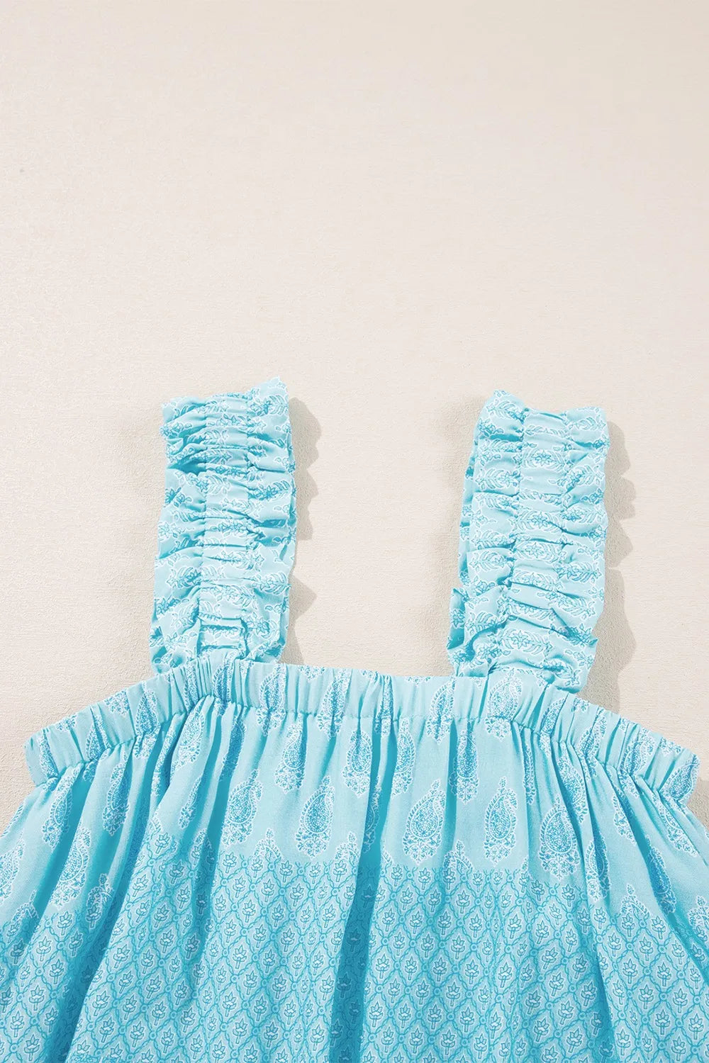 Printed Ruffled Wide Straps Tank 298147f7-1bc2-42c9-bbba-d09af64b38a7-Max-Origin
