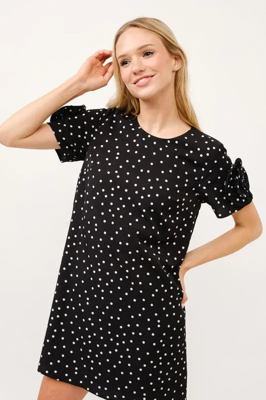 And The Why Embellished Sleeve Polka Dots Shift Dress 29d8bf6389764273b795d21adbe657ba-Max-Origin