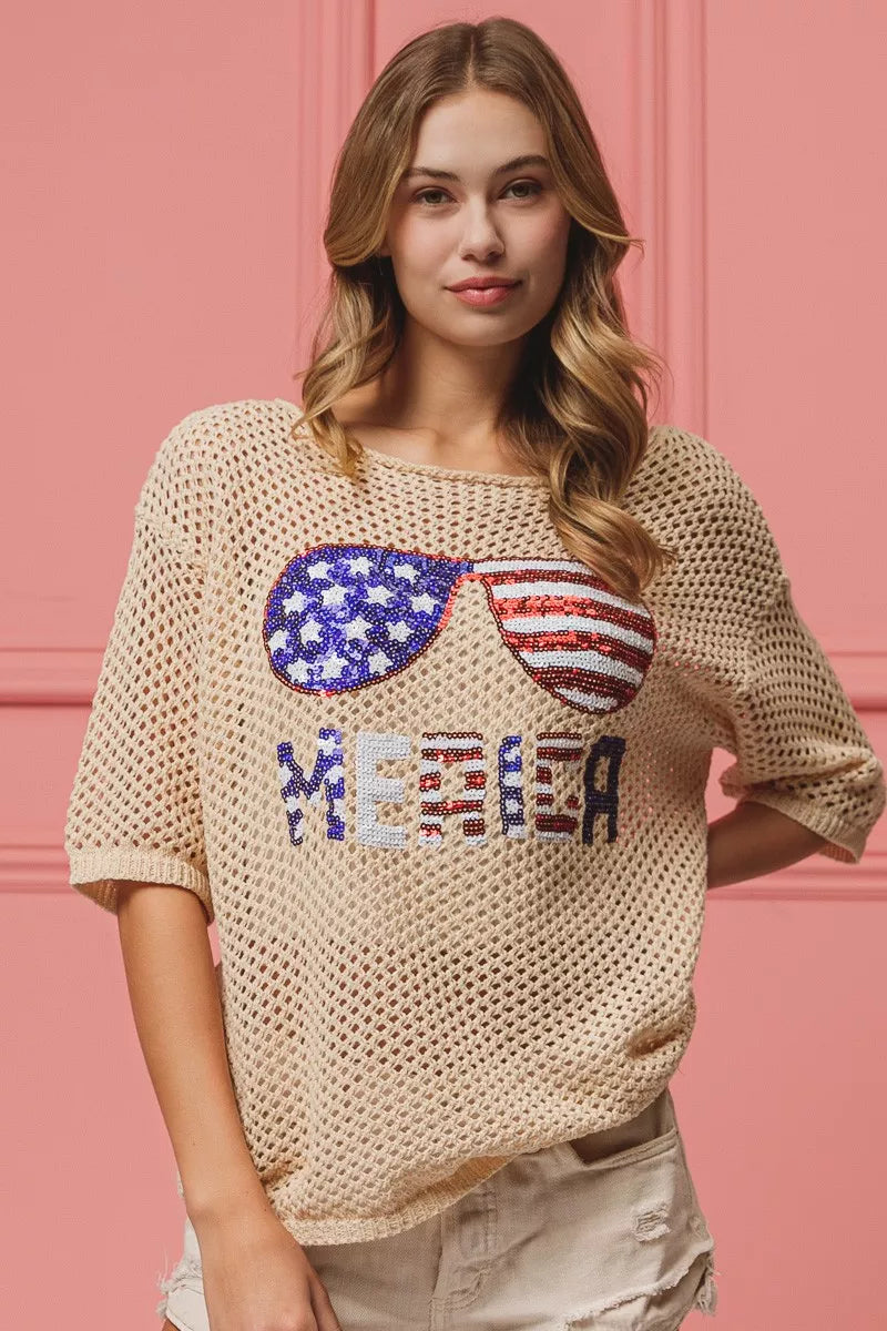 BiBi Sequin American Flag Sunglasses Knit Cover Up 29ee751b-94b2-4b68-ba18-ad5b59486892-Max-Origin