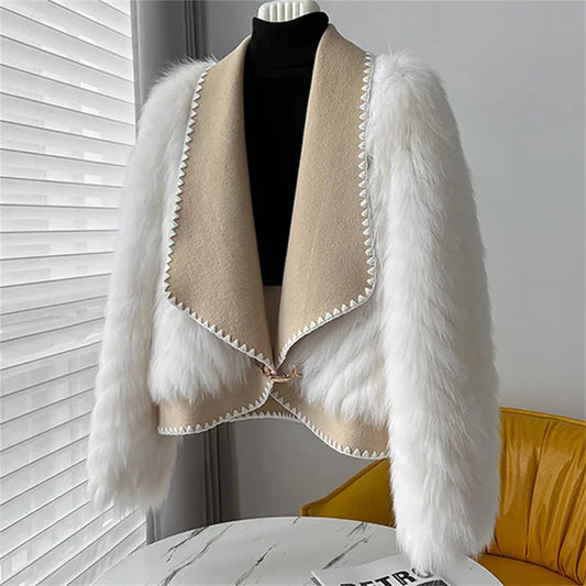 Luxe Faux Fur Short Coat
