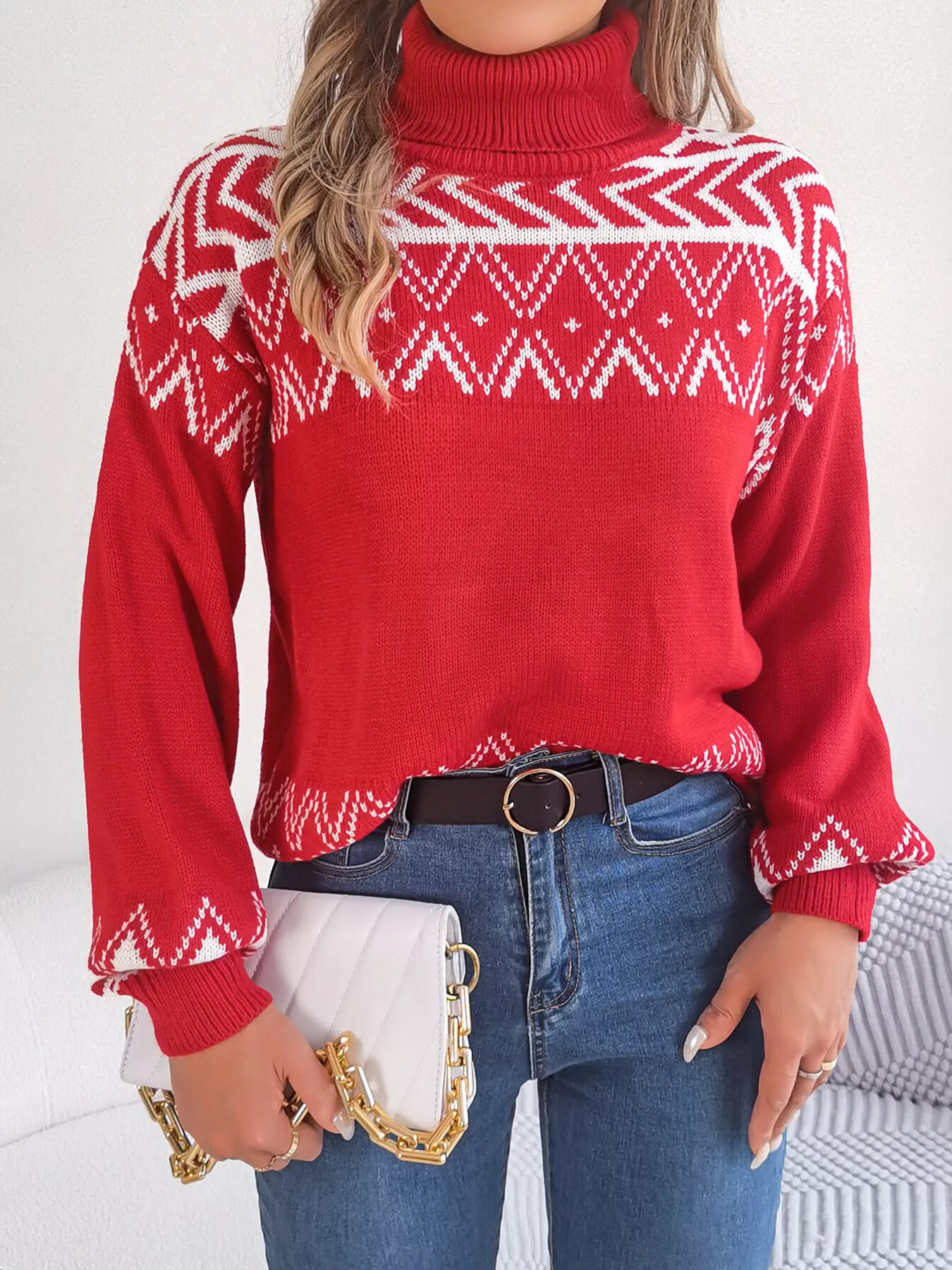 Turtleneck Dropped Shoulder Sweater 2a0279d64e364a239460eb479ed37711-Max-Origin