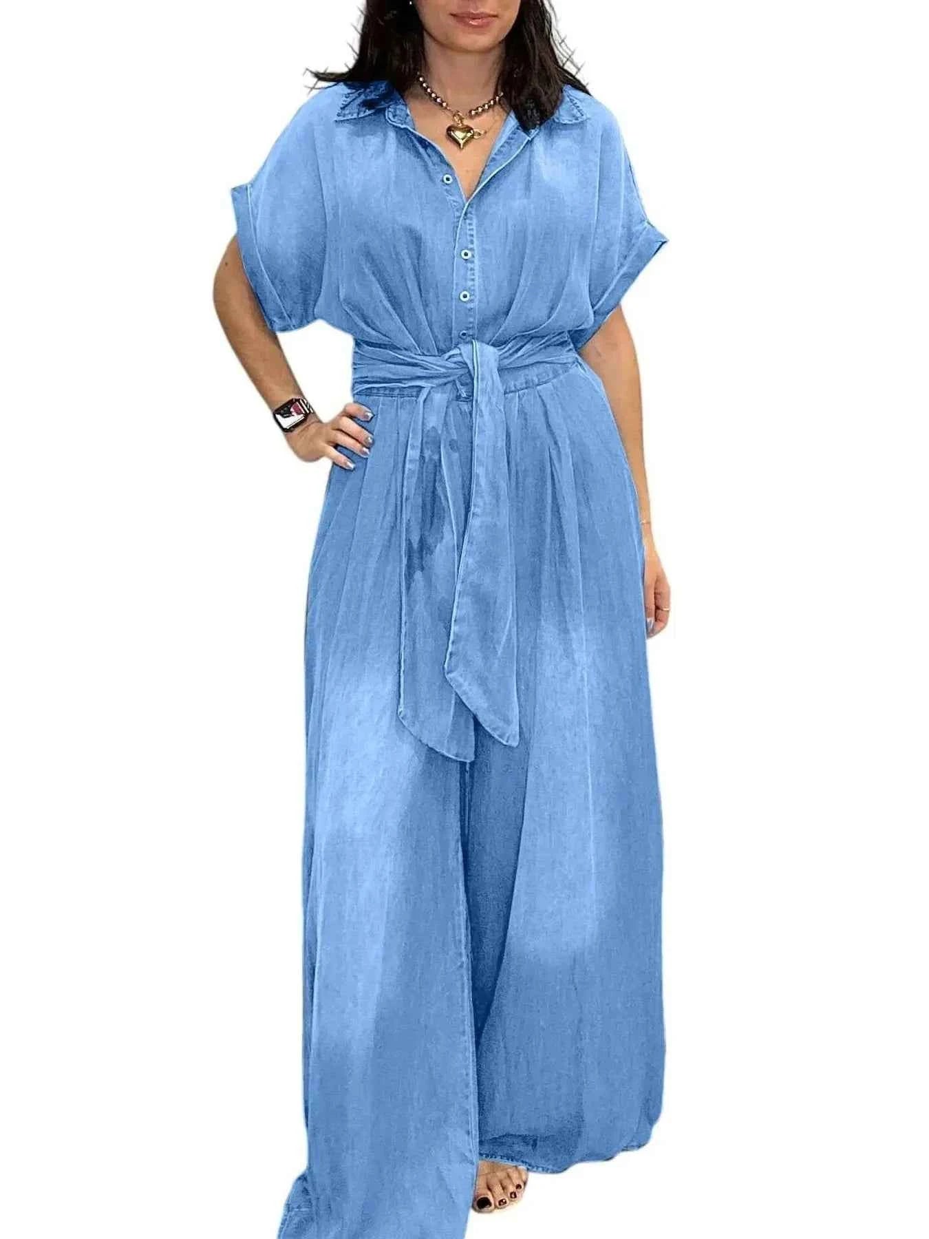 Button Front Wide Leg Denim Jumpsuit 2a1c5e17a4e34b9ebfa4c166431a403d-Max-Origin