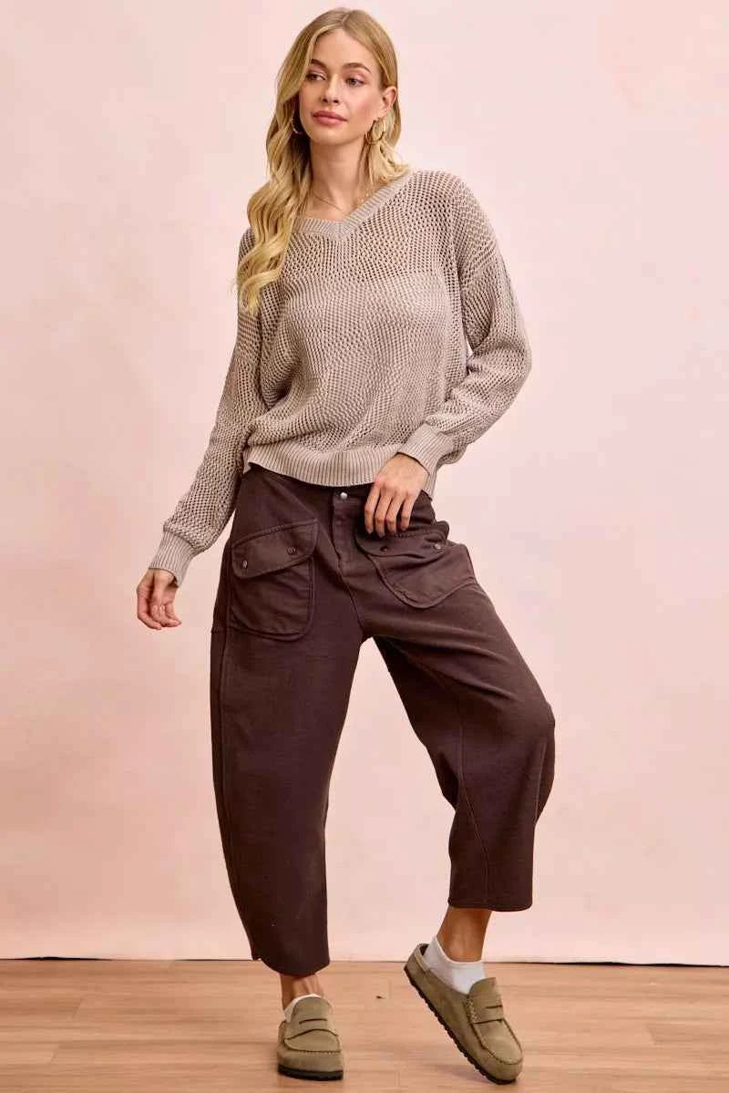 BiBi Washed Terry Pants with Pockets 2a53044923db4057be44bdca8a5224ed-Max-Origin