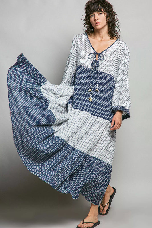 Tiered Boho Two-Tone Maxi Dress 2a59d12c-46ea-4a37-a6e6-da6a59ee88d9-Max-Origin