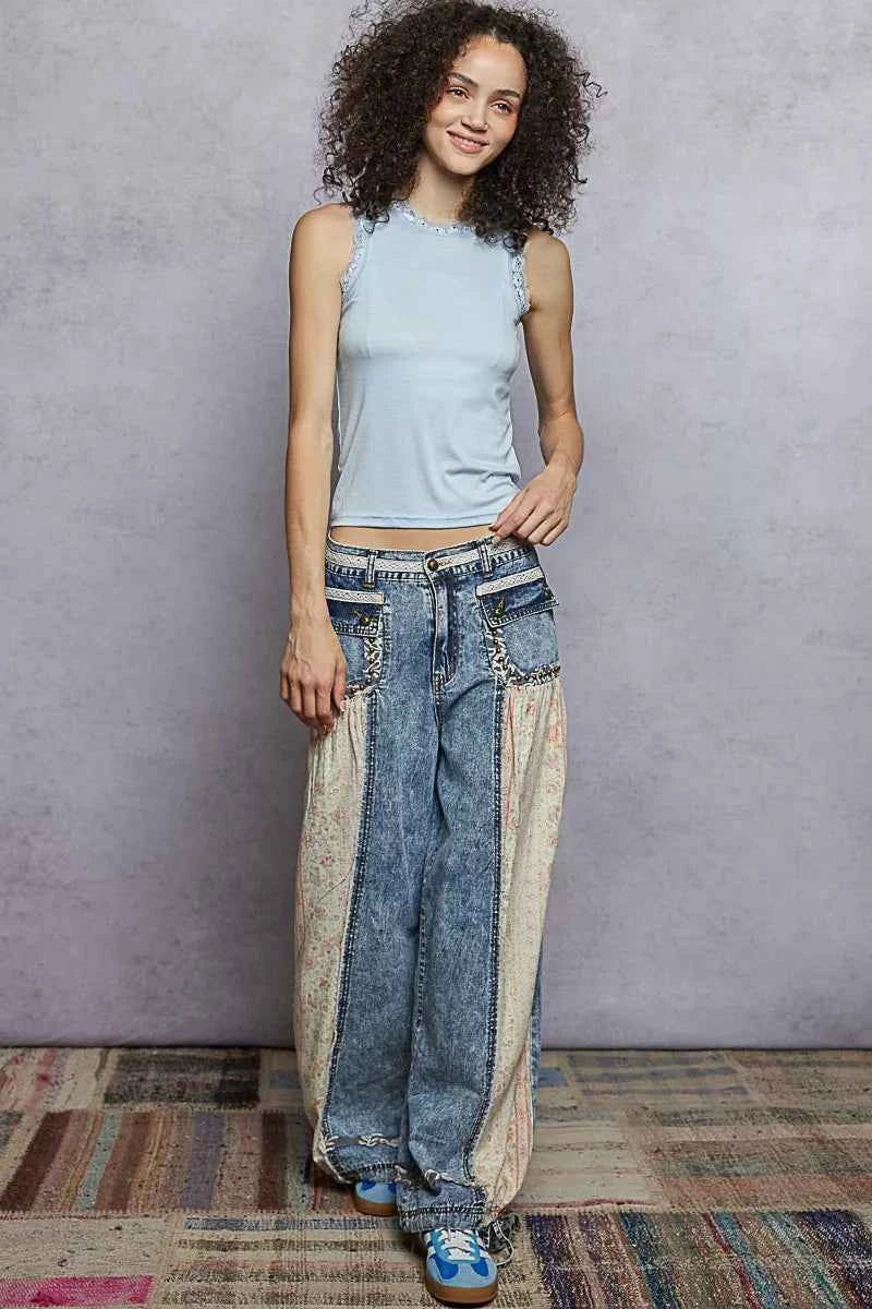 POL Round Neck Cropped Tank with Lace Trim 2a5ecaa8-7d55-47f8-b5b9-adc204d620dd-Max-Origin