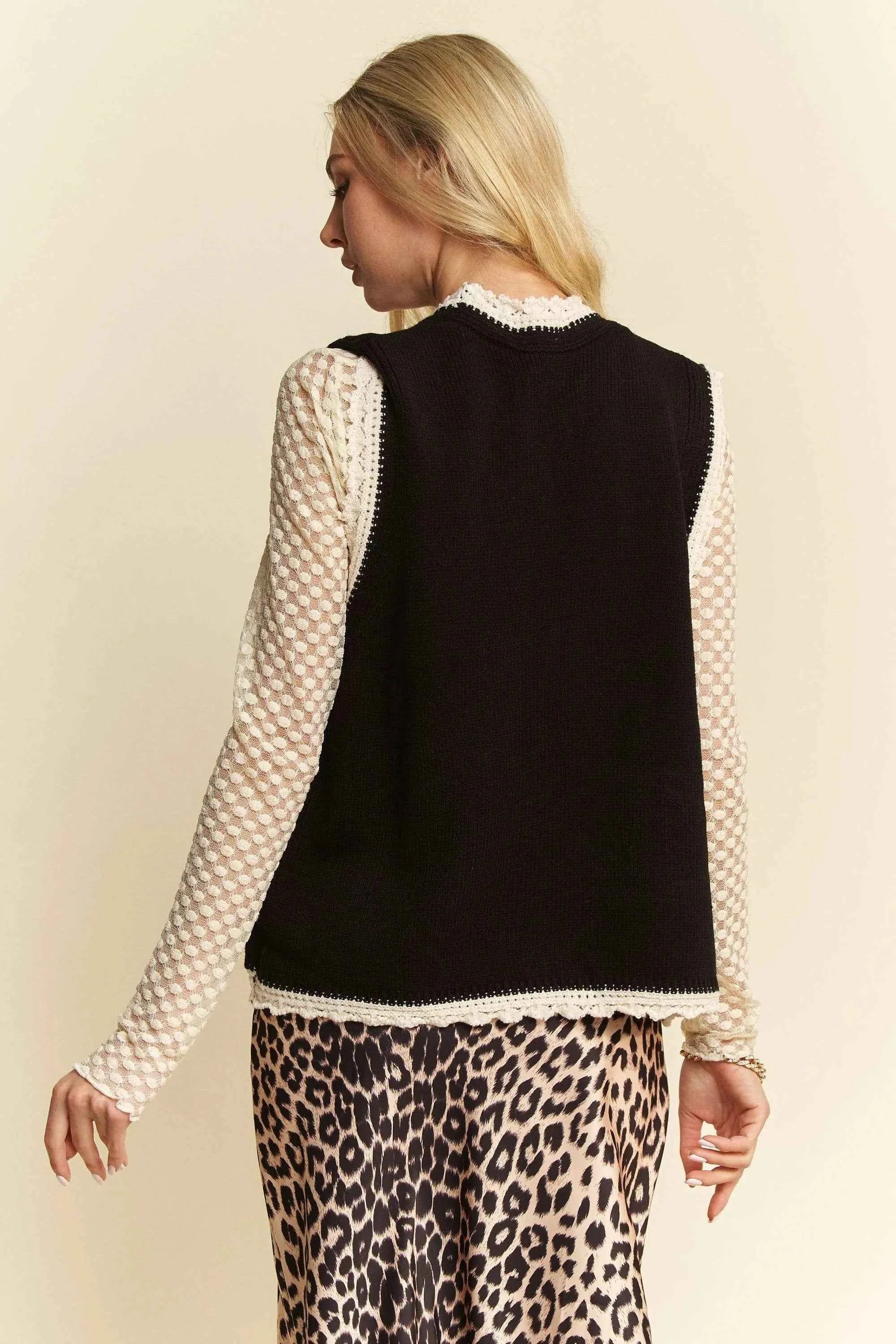 Davi & Dani Floral Embroidered Lace Sweater Knit Vest 2a617e42b8b04a79aa9b5904a2341c72-Max-Origin