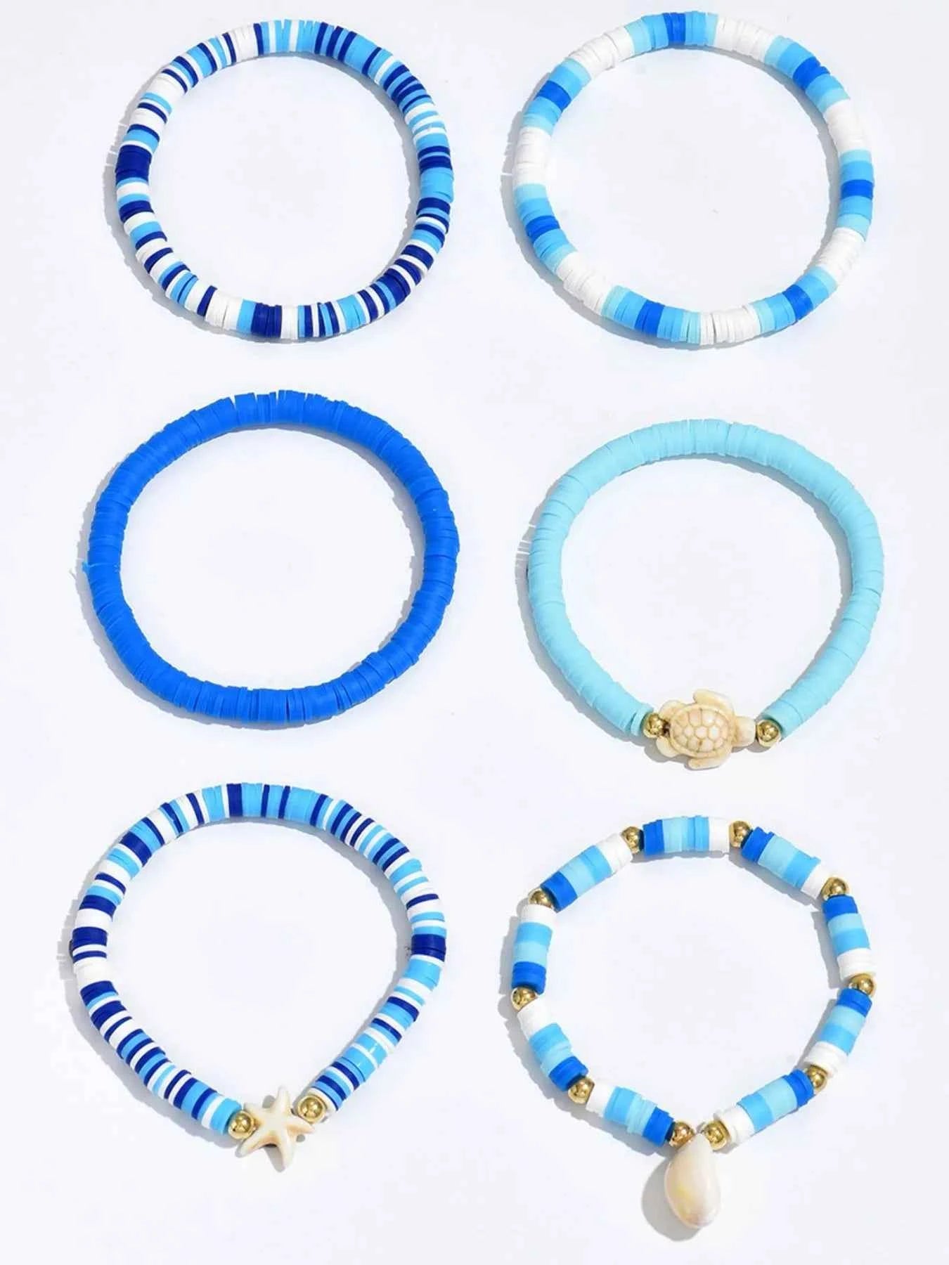 6-Piece Ceramic Beaded Shell Bracelet 2a6ea1de-88cb-4a7e-b052-3553366acc7e-Max-Origin